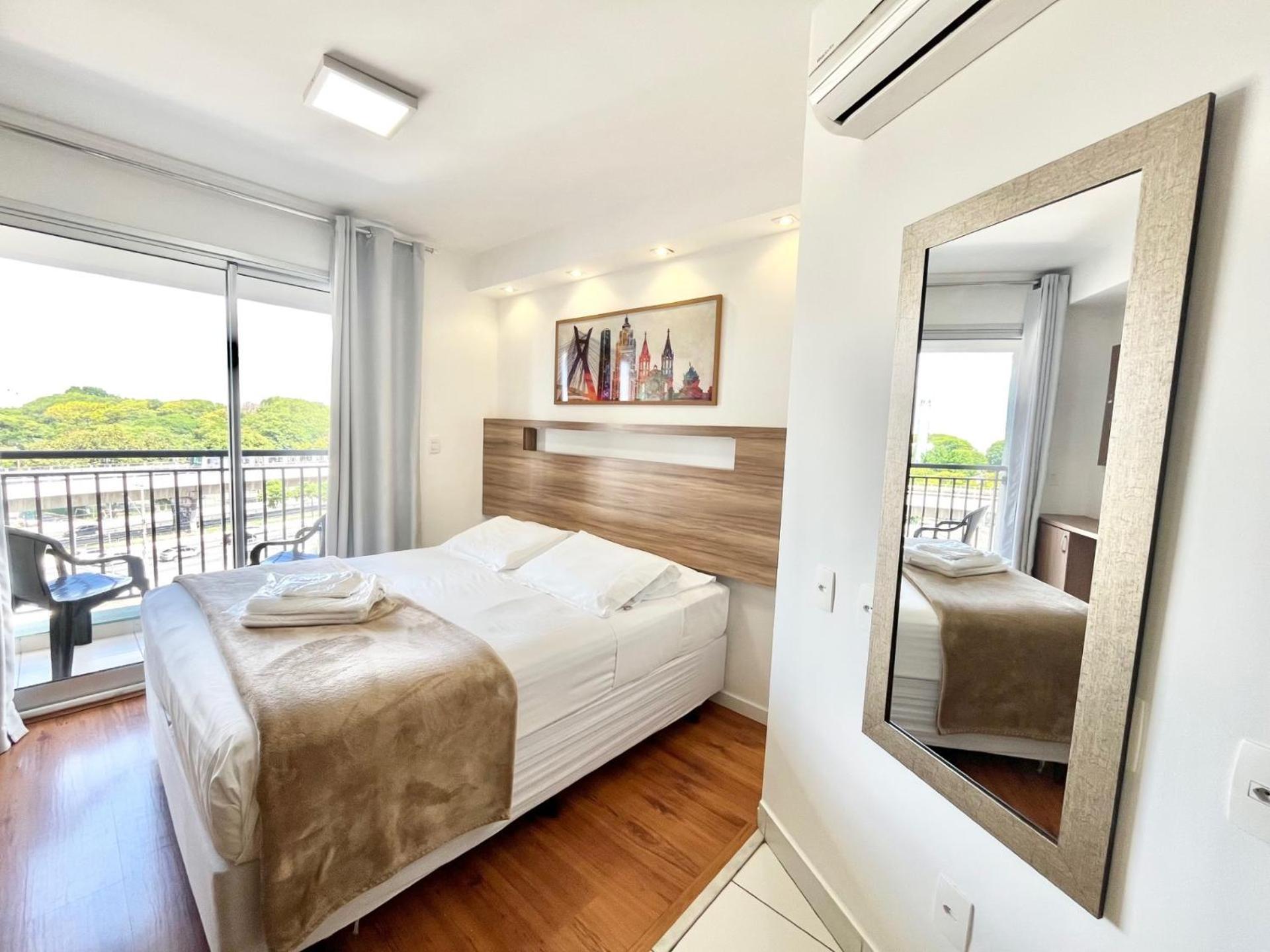 Апартаменты Flat Wisesp - Expo Anhembi Сан-Пауло Экстерьер фото